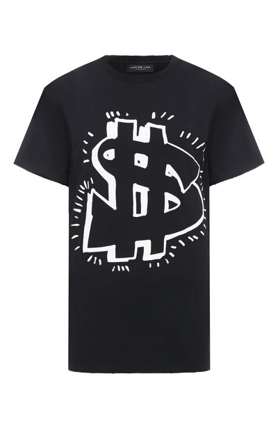 Женская хлопковая футболка JACOB LEE, арт. JL-M18-MTS-001-B0W