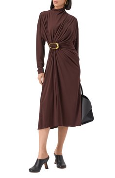 Кожаные мюли terra 100 LOEWE, арт. L814V29X09 BLACK, фото 2