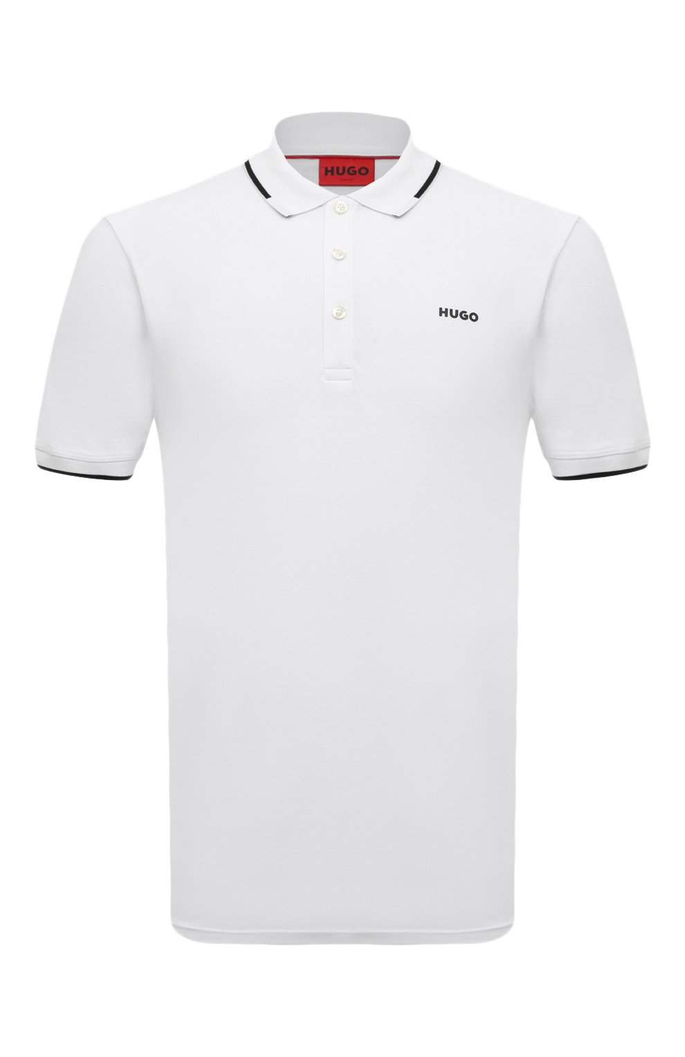 Хлопковое поло HUGO, арт. 50467344, фото 1