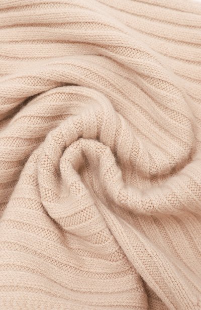 Кашемировый шарф ALLUDE бежевого цвета по цене 49950 руб., арт. 235/11431, фото 4 Кашемировый шарф ALLUDE, арт. 235/11431, фото 4