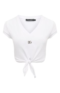 Хлопковая футболка DOLCE & GABBANA, арт. F8Q57Z/G7E0W, фото 1