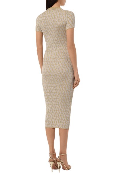 Платье из вискозы VALENTINO, арт. 5B3KD12L8P2, фото 4