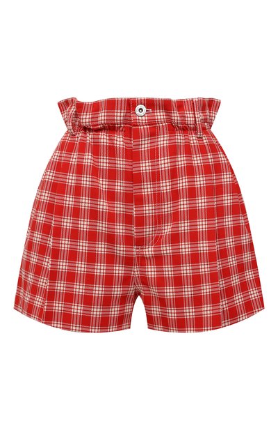 Женские хлопковые шорты MIU MIU, арт. MP1536-6J1-F0976