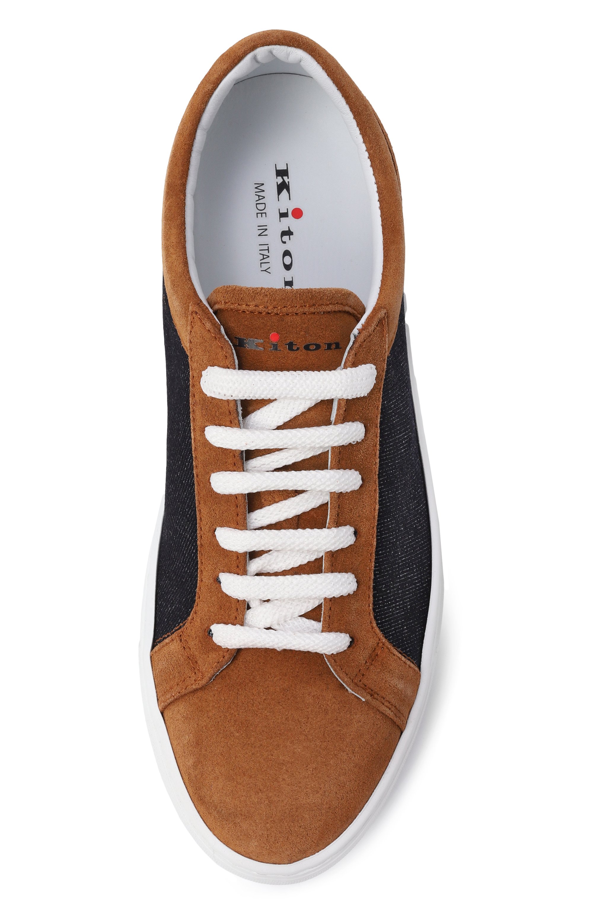 Комбинированные кеды KITON, арт. DSSB0XN0143302, фото 6