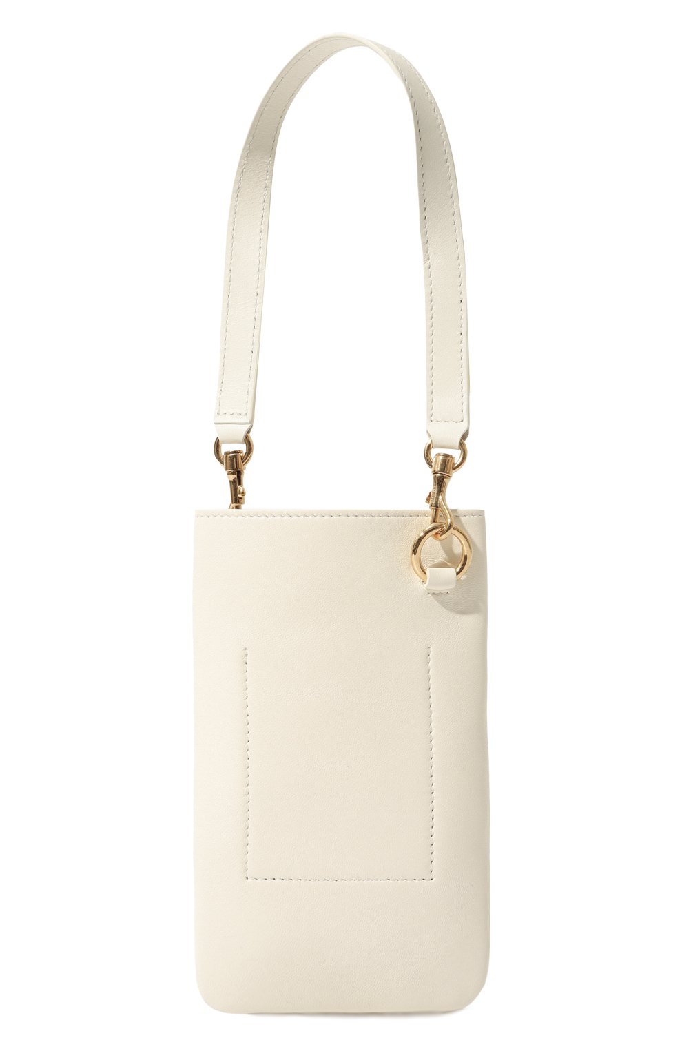 Сумка link JIL SANDER белого цвета по цене 61750 руб., арт. J06WG0004-P4874, фото 6 Сумка link JIL SANDER, арт. J06WG0004-P4874, фото 6