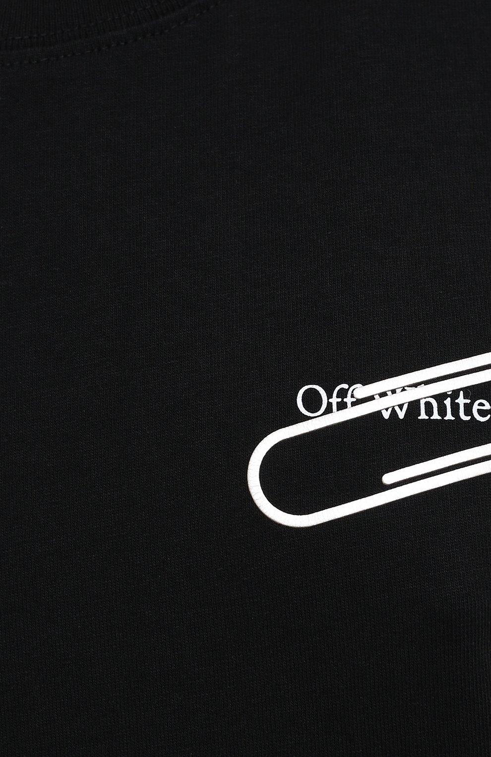 Хлопковая футболка OFF-WHITE, арт. 0WAA049E20JER0031001, фото 5