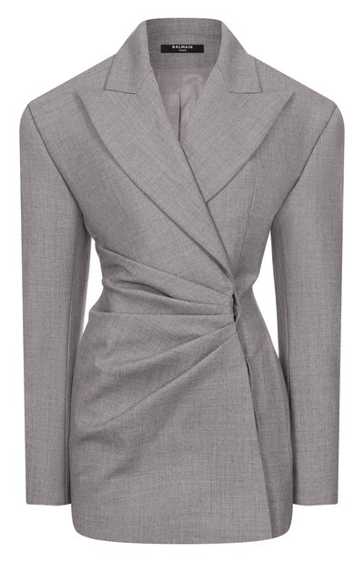 Женское шерстяное платье BALMAIN, арт. GF1R9409/WD39