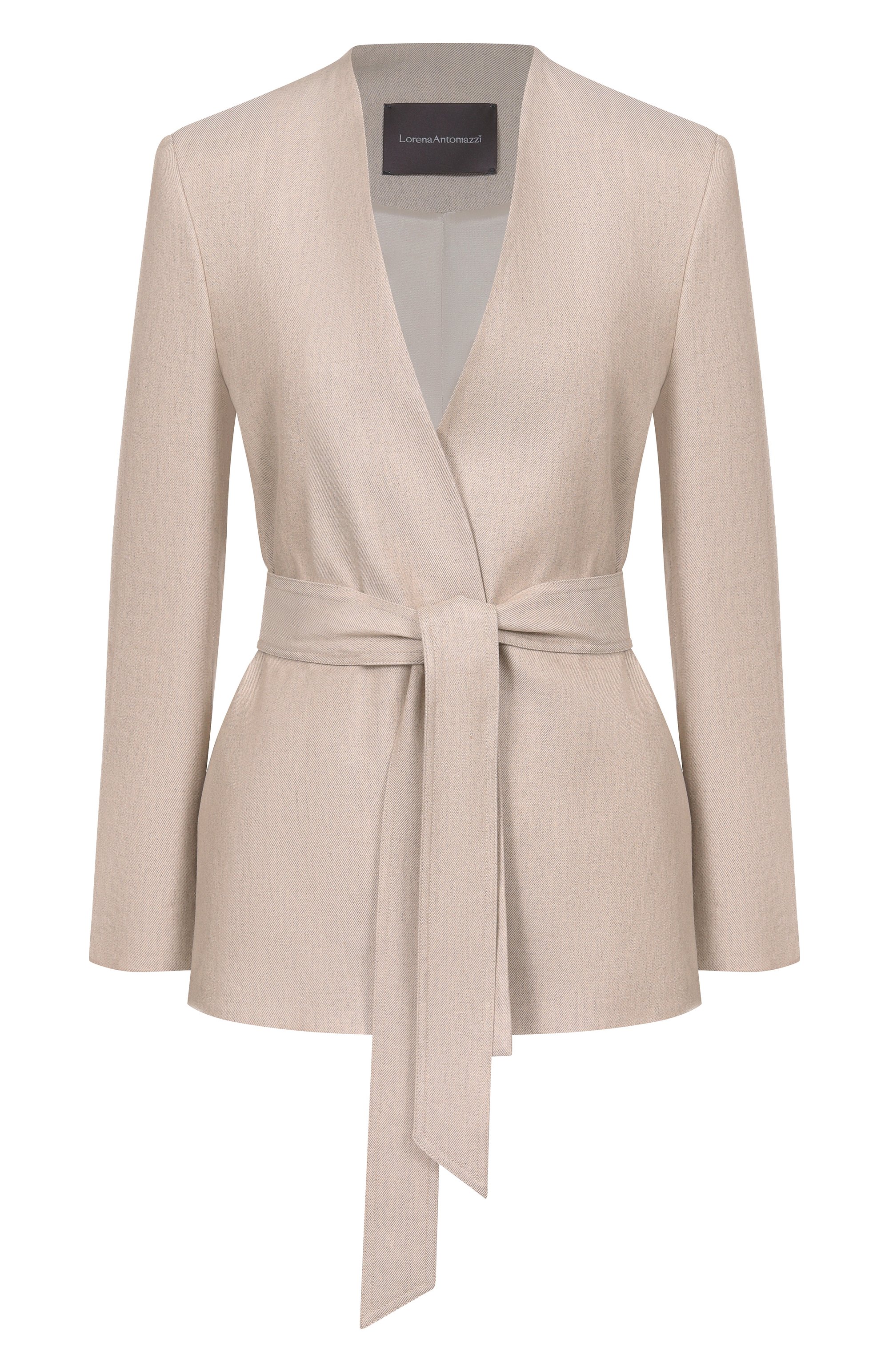 Жакет изо льна и вискозы LORENA ANTONIAZZI, арт. P2639GA18A/5154, фото 1