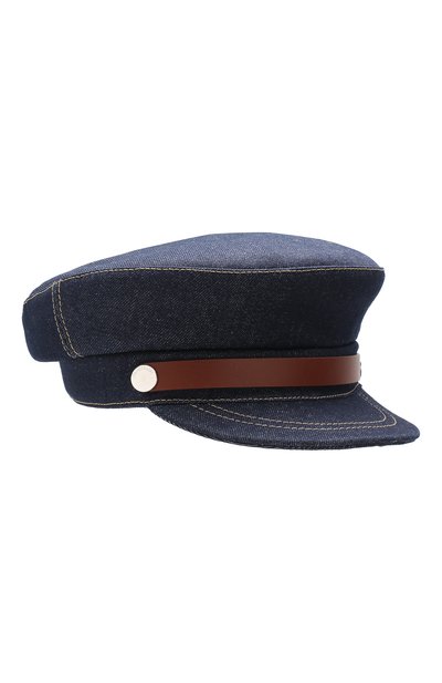 Джинсовая кепка с отделкой из кожи JW ANDERSON, арт. AC00519C 220/870, фото 1
