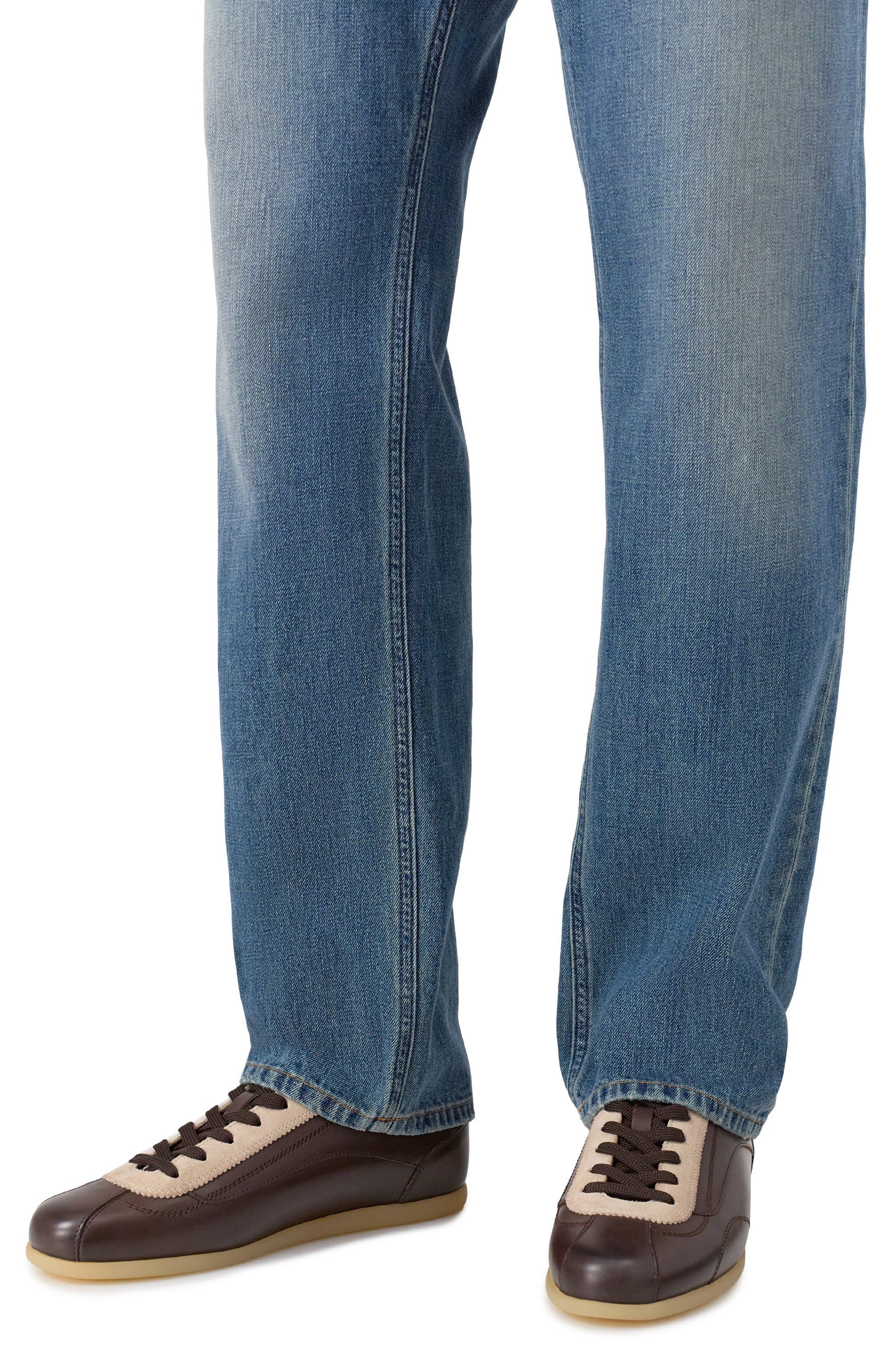 Кожаные кеды BRUNELLO CUCINELLI, арт. MZUVRSD337, фото 3