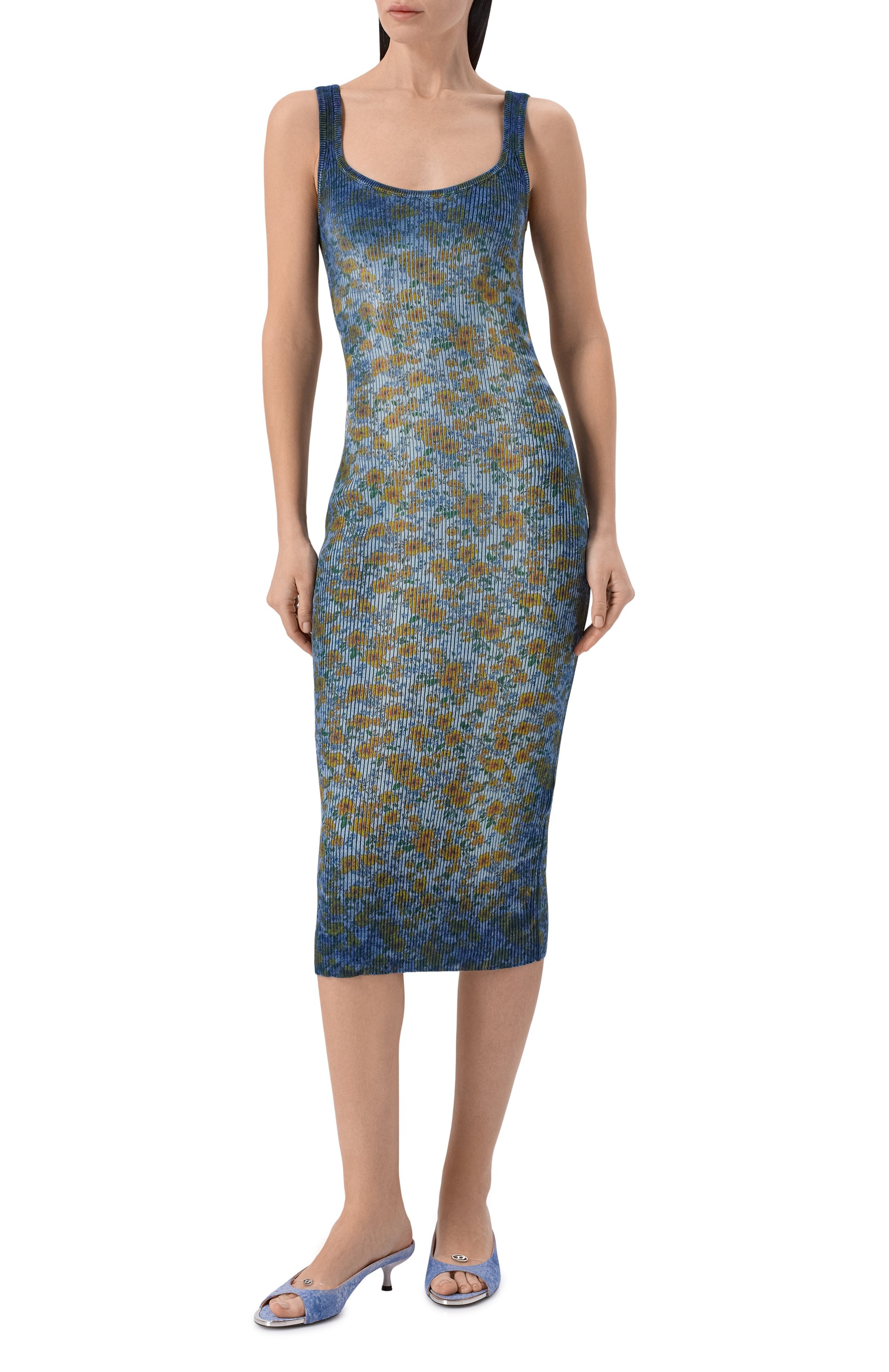 Хлопковое платье DIESEL, арт. A22592/0EGED, фото 2