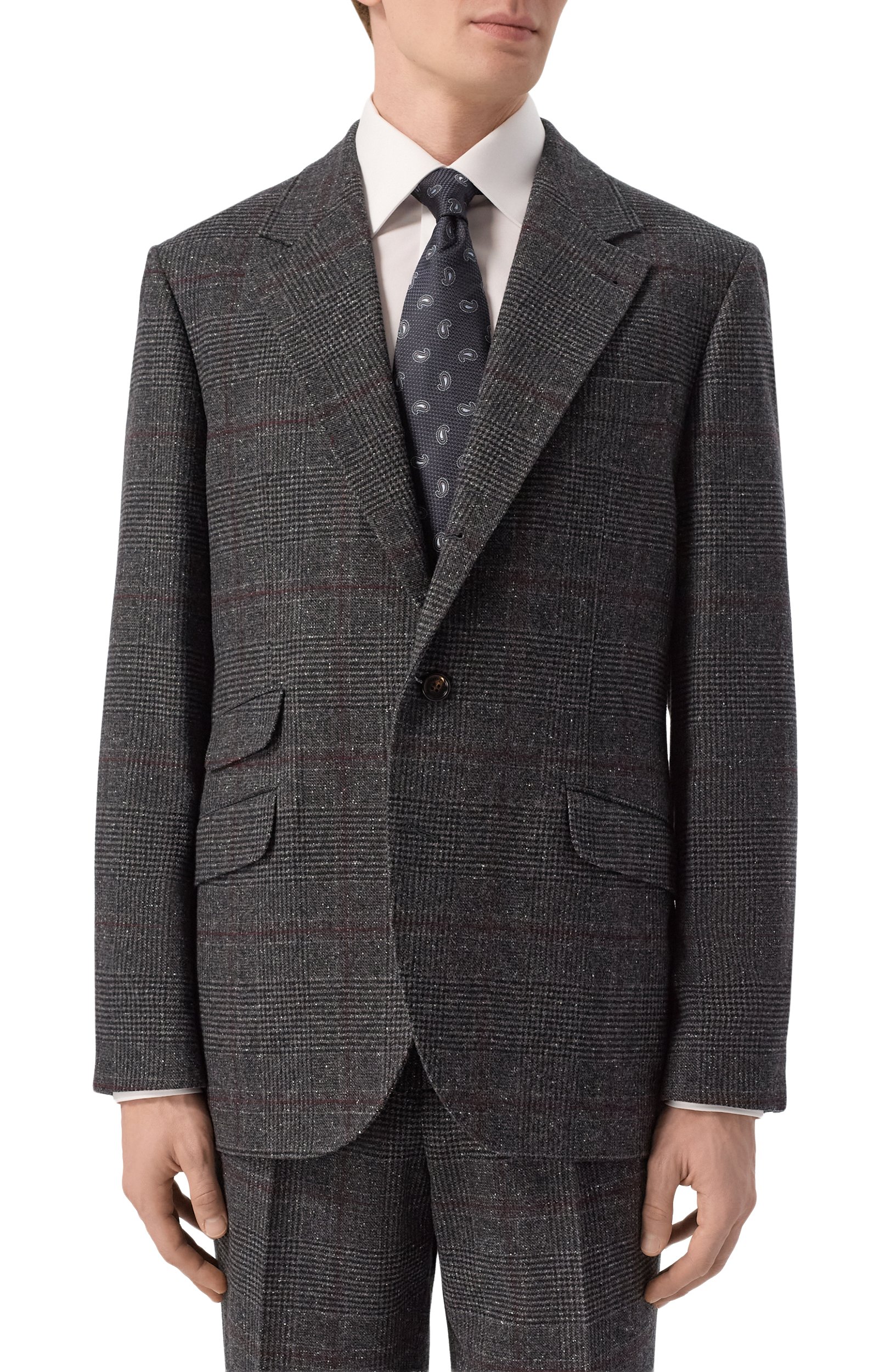 Костюм из шелка и шерсти BRUNELLO CUCINELLI, арт. MV464LDWH, фото 2