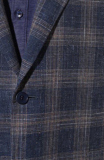 Пиджак из шерсти и хлопка CANALI, арт. 11288/FC05154, фото 5