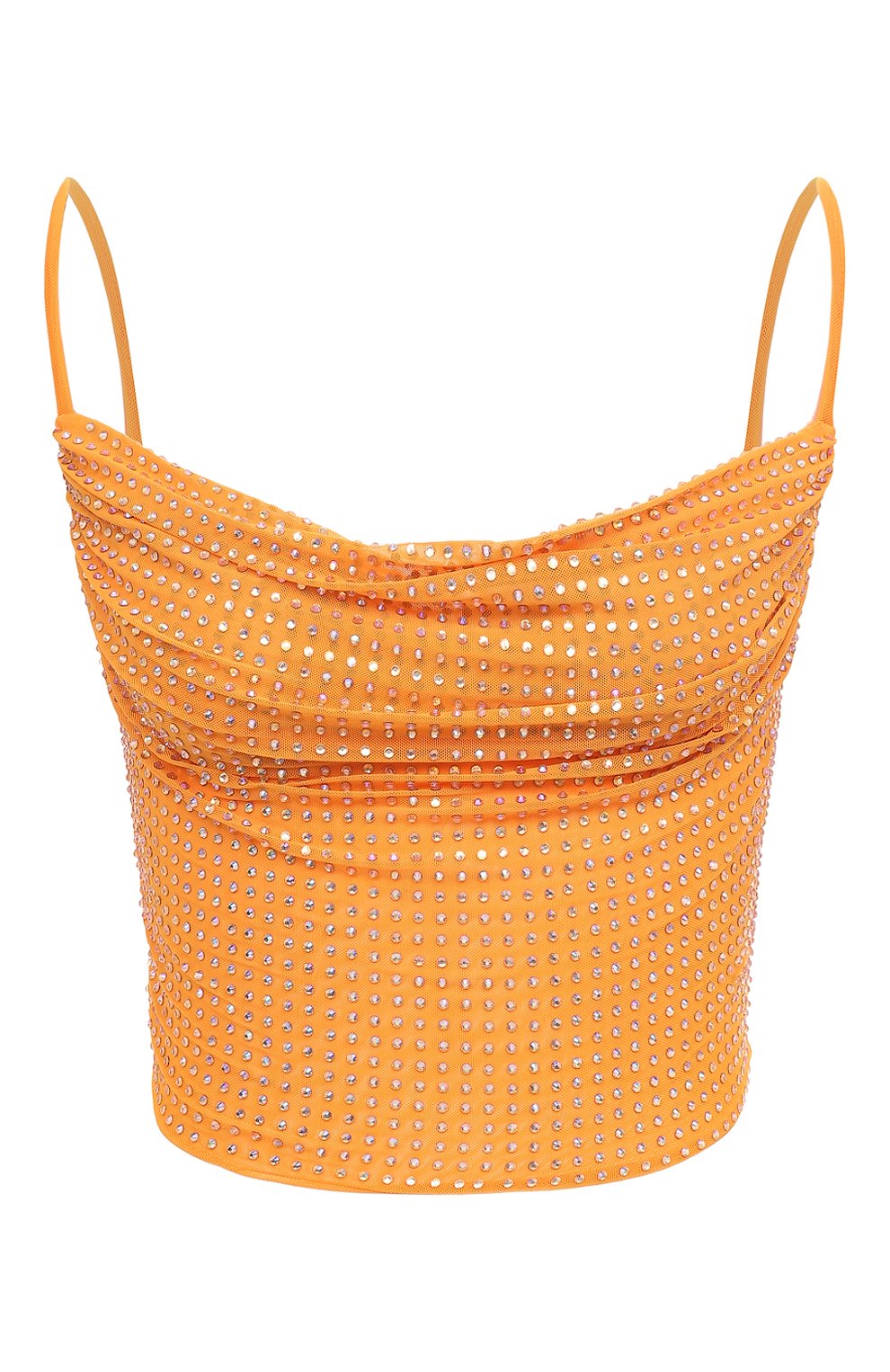 Топ с отделкой стразами SELF-PORTRAIT, арт. PF23-174T-O, фото 1