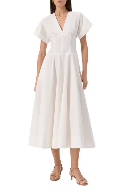 Хлопковое платье 12 STOREEZ, арт. 132629, фото 3