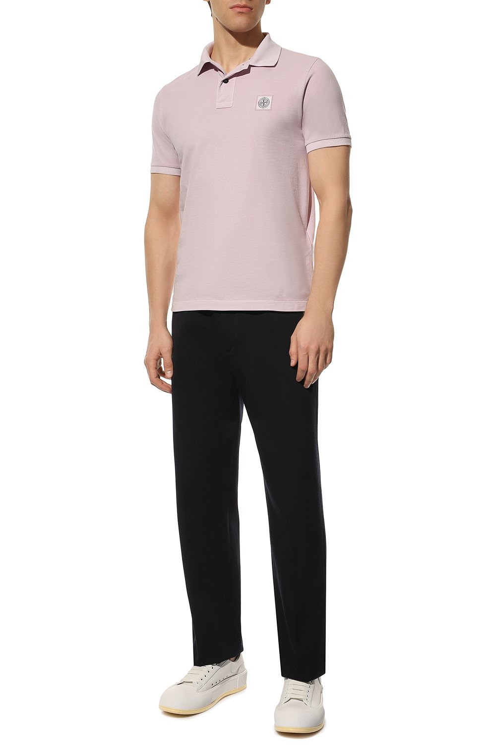 Хлопковое поло STONE ISLAND, арт. 761522S67, фото 2