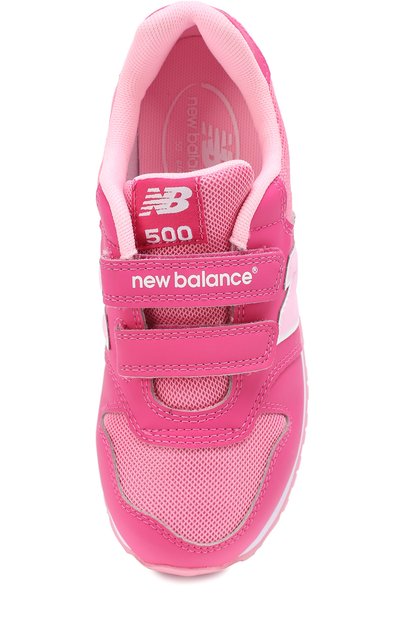Комбинированные кроссовки 500 с застежками велькро NEW BALANCE, арт. KV500PPY/M, фото 4