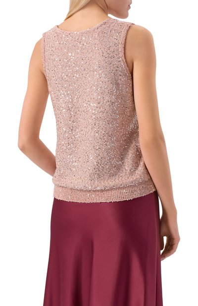 Топ с отделкой пайетками WEEKEND MAX MARA, арт. ACAICI, фото 4