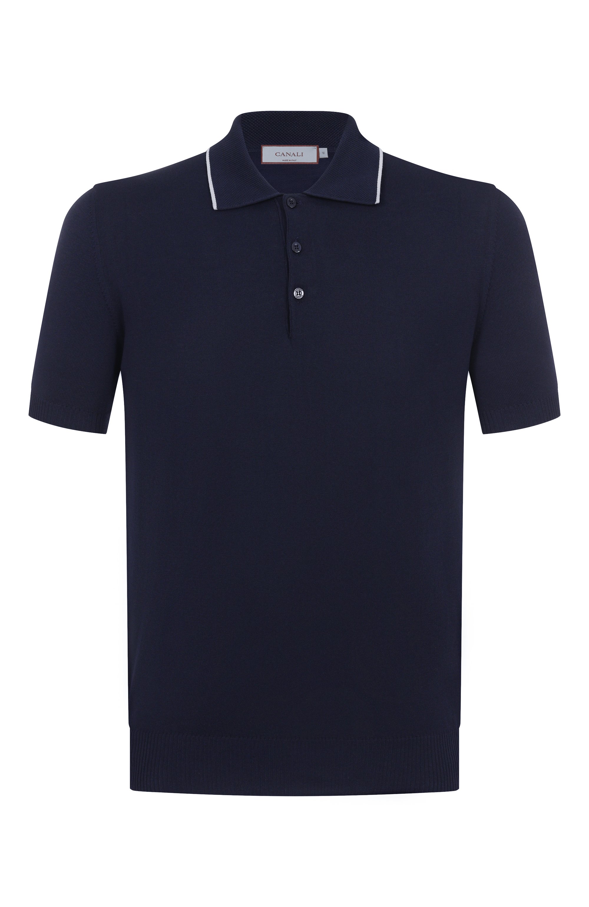 Хлопковое поло CANALI, арт. C1053/MK02261, фото 1