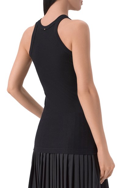 Майка из хлопка и шелка SPORTMAX, арт. SPXFUMAT0, фото 4