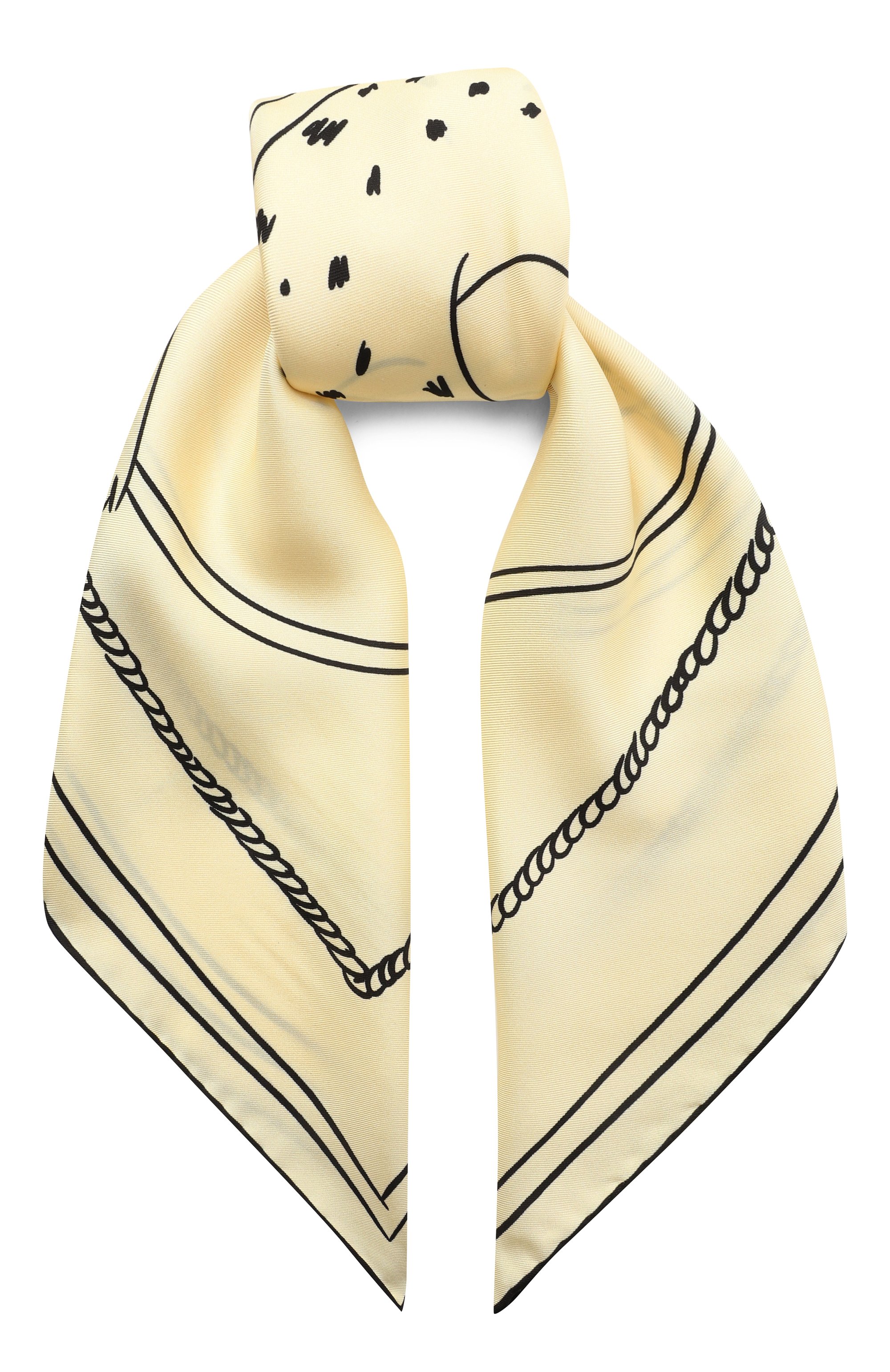 Шелковый платок JACQUEMUS, арт. 25HACU00787/AW00263, фото 1