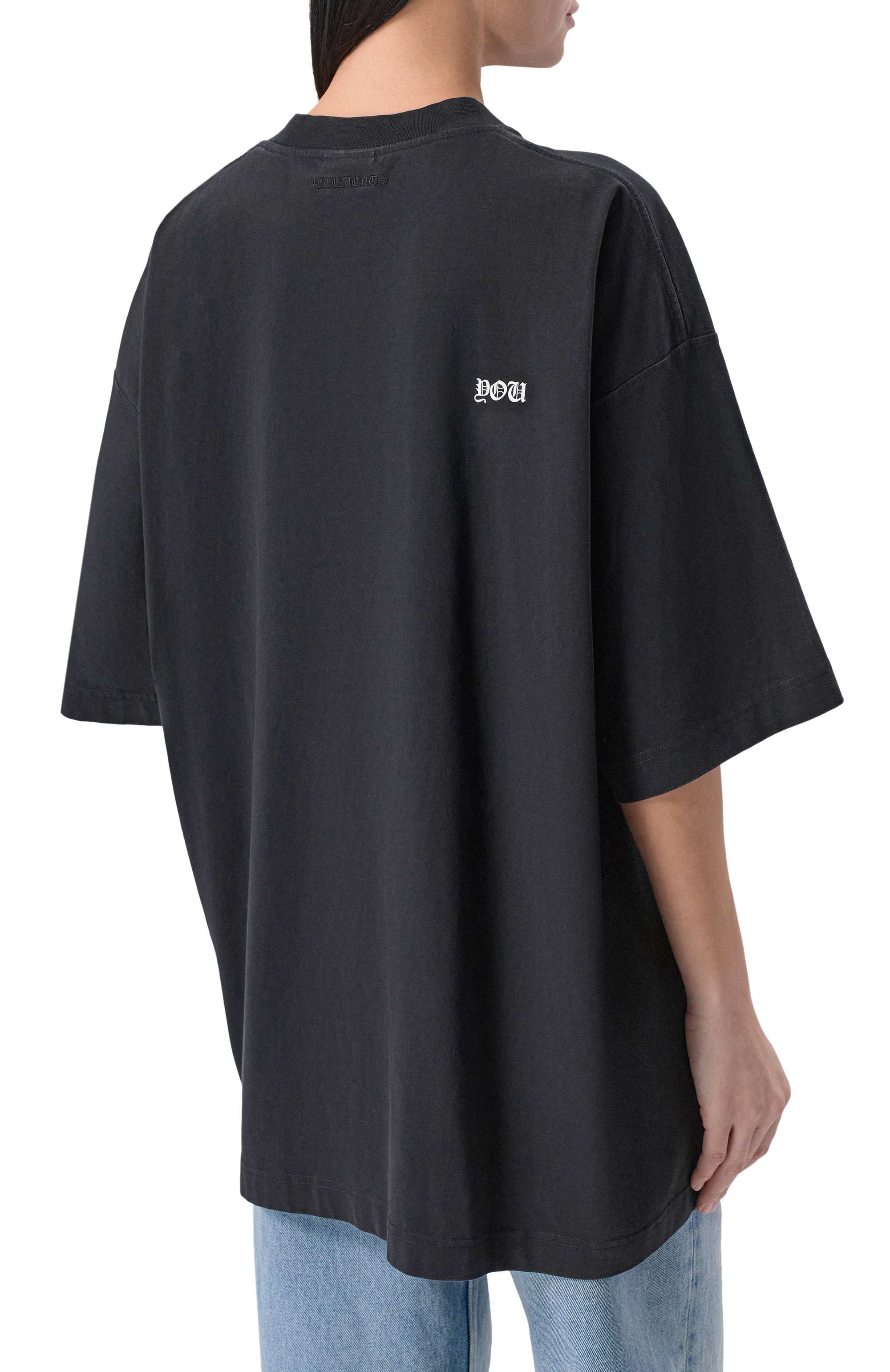 Хлопковая футболка VETEMENTS, арт. ME76TR189B/1200 LIGHT JERSEY, фото 7