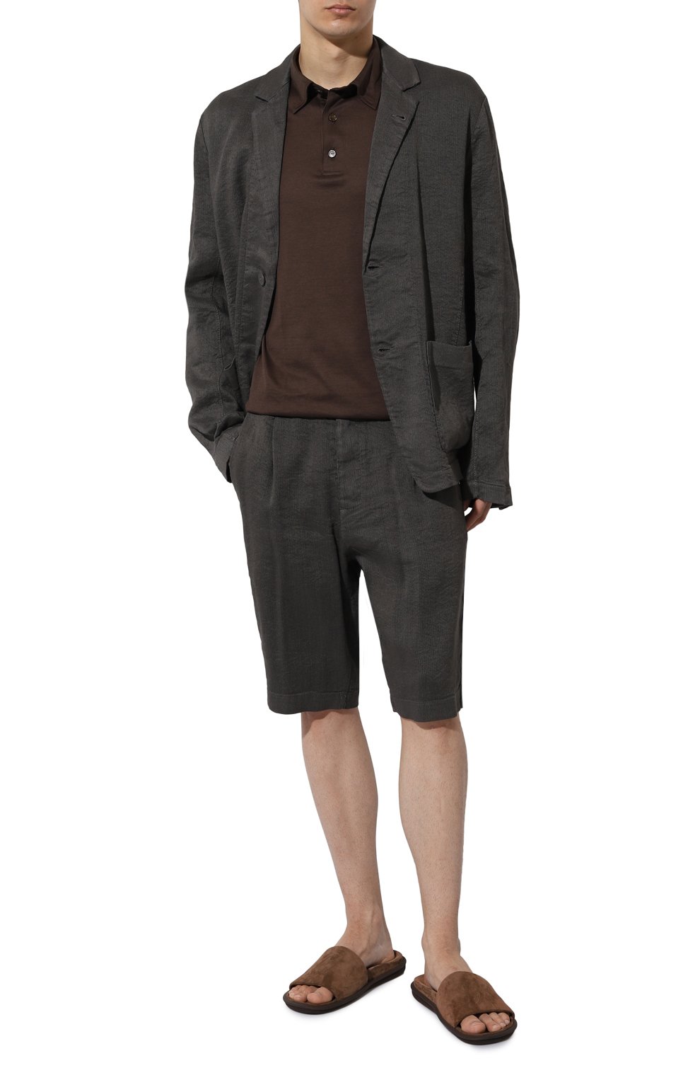 Пиджак изо льна и вискозы TRANSIT, арт. CFUTRWH171, фото 2