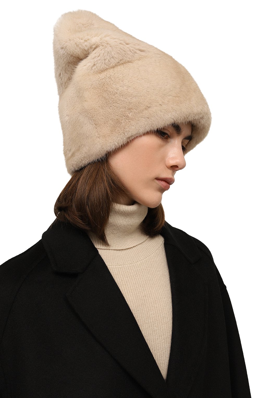 Шапка-конверт из меха норки VICTORIA KUSENKOVA, арт. 079600012673, фото 2