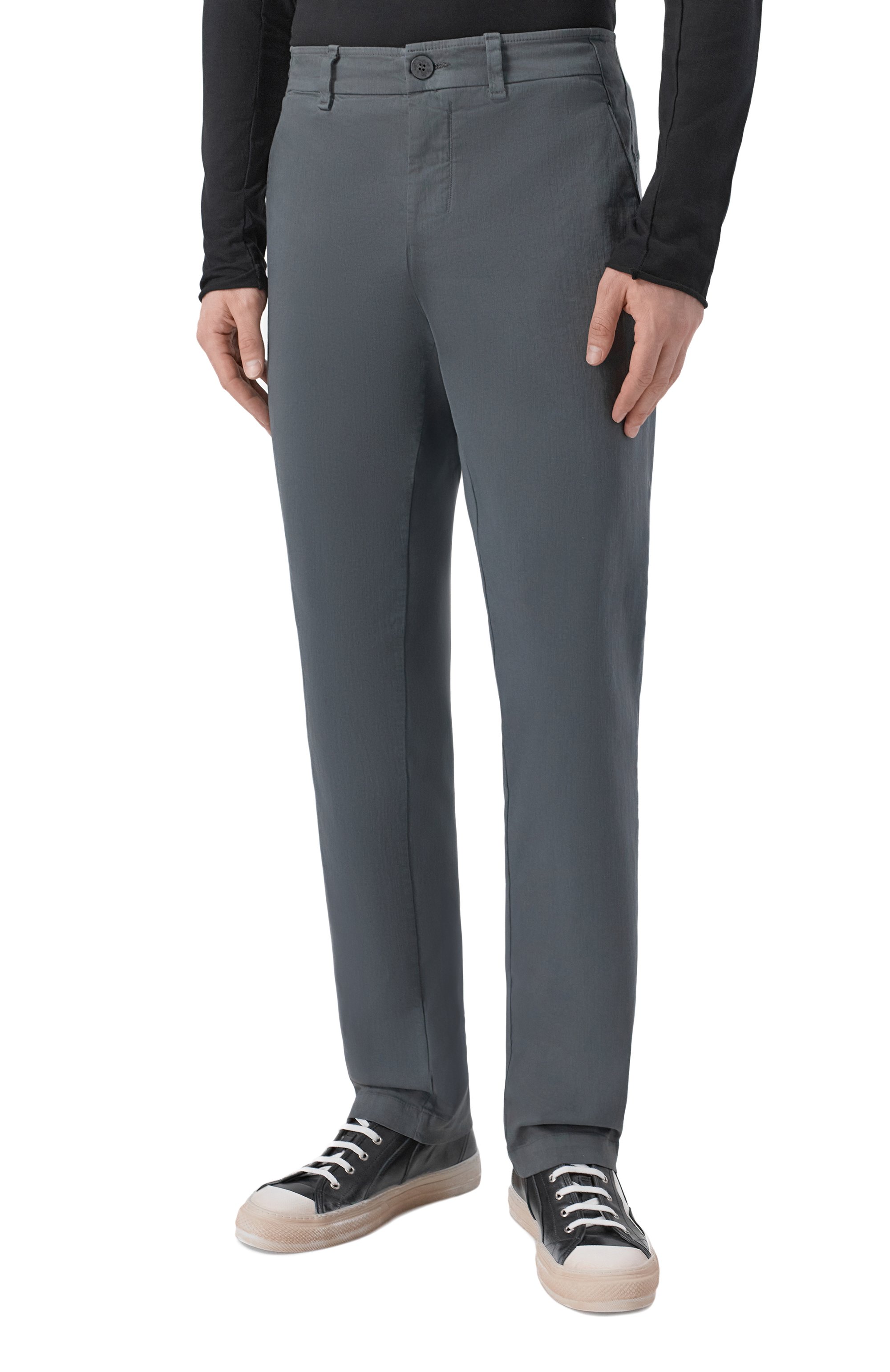 Хлопковые брюки TRANSIT, арт. CFUTRCA100, фото 3