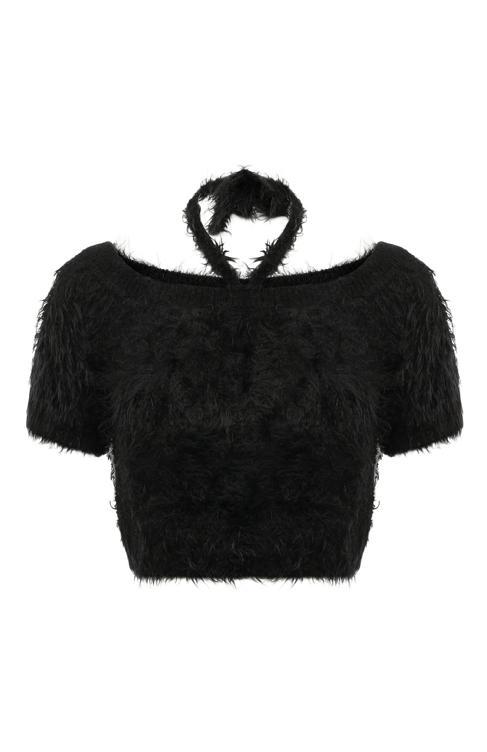 Топ MSGM черного цвета по цене 26750 руб., арт. 3341MDT112 227775, фото 1 Топ MSGM, арт. 3341MDT112 227775, фото 1