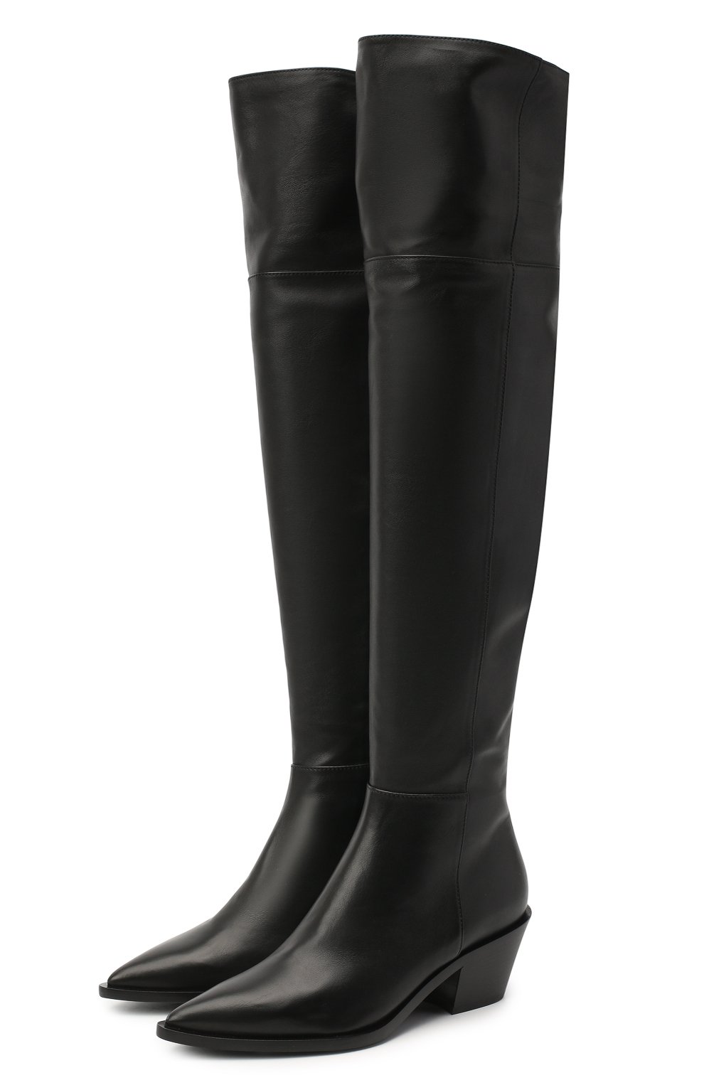 Кожаные ботфорты GIANVITO ROSSI, арт. G80478.45CU0.NGLNER0, фото 1