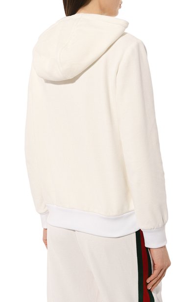 Хлопковая толстовка GUCCI бежевого цвета по цене 201600 руб., арт. 678640 XJDYG, фото 4 Хлопковая толстовка GUCCI, арт. 678640 XJDYG, фото 4