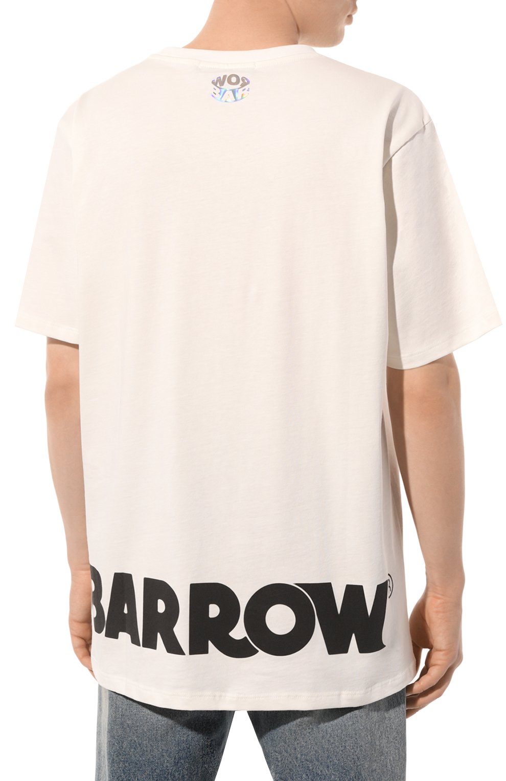 Хлопковая футболка BARROW, арт. F3BWMATH145, фото 4