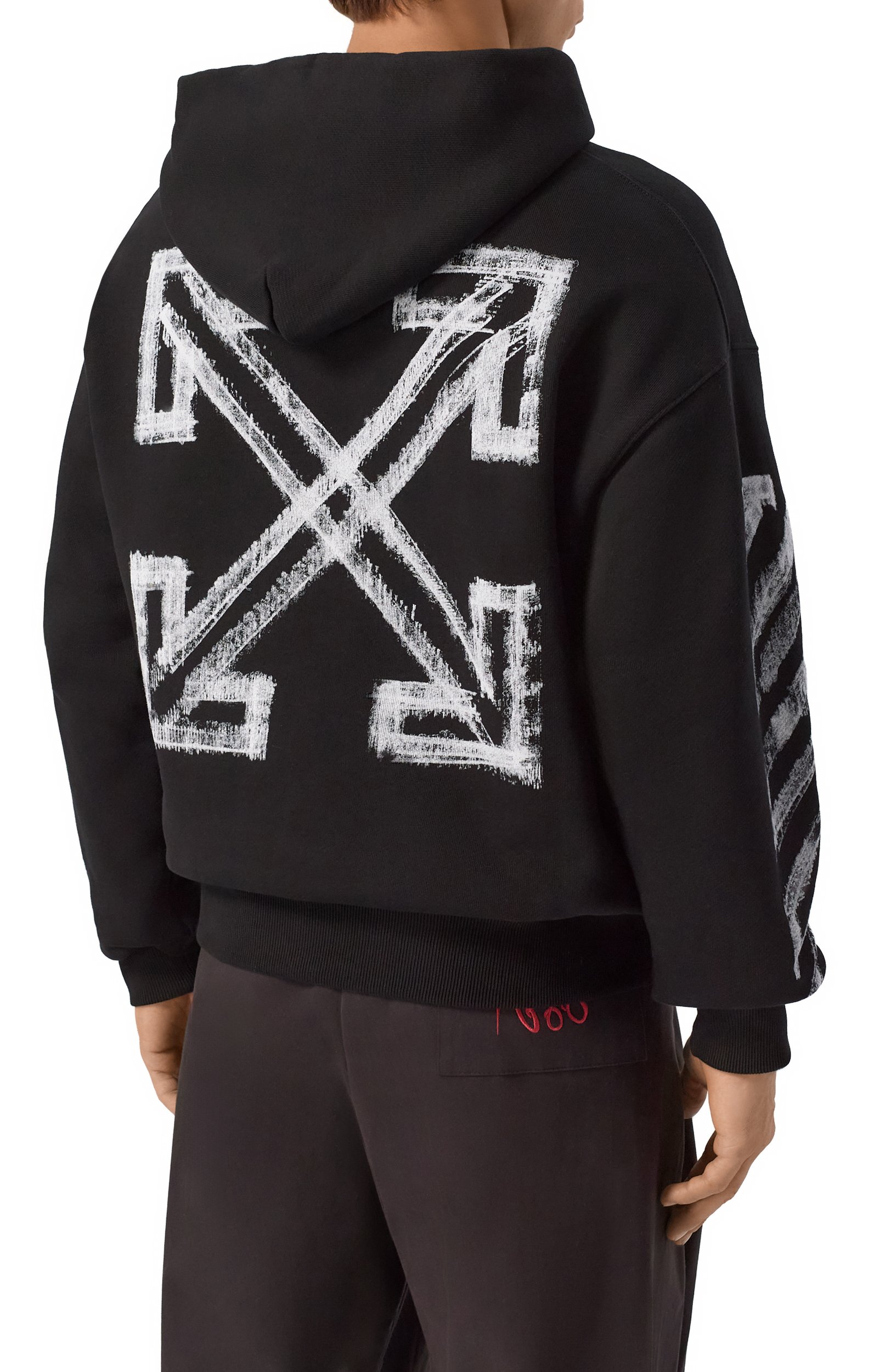 Хлопковое худи OFF-WHITE, арт. 0MBB085F26FLE00L0, фото 4