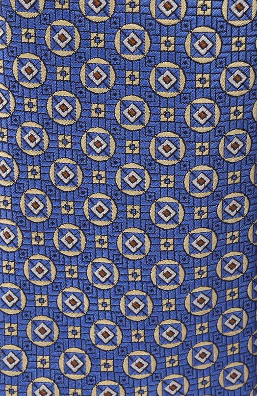 Шелковый галстук Canali 18/HJ04495 Синий  18/HJ04495 Фото 4