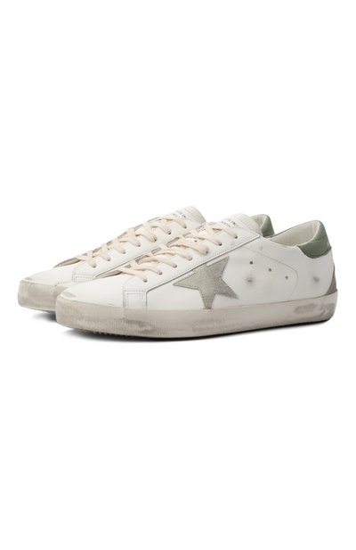 Кожаные кеды super-star GOLDEN GOOSE DELUXE BRAND, арт. GMF00102.F006899, фото 1