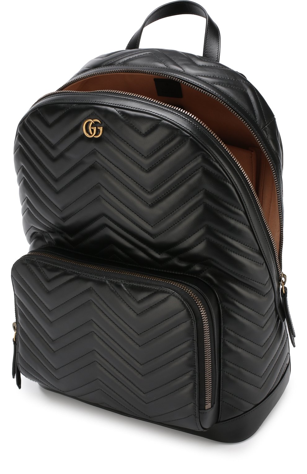 Кожаный рюкзак gg marmont  GUCCI, арт. 523405/DTDQT, фото 4