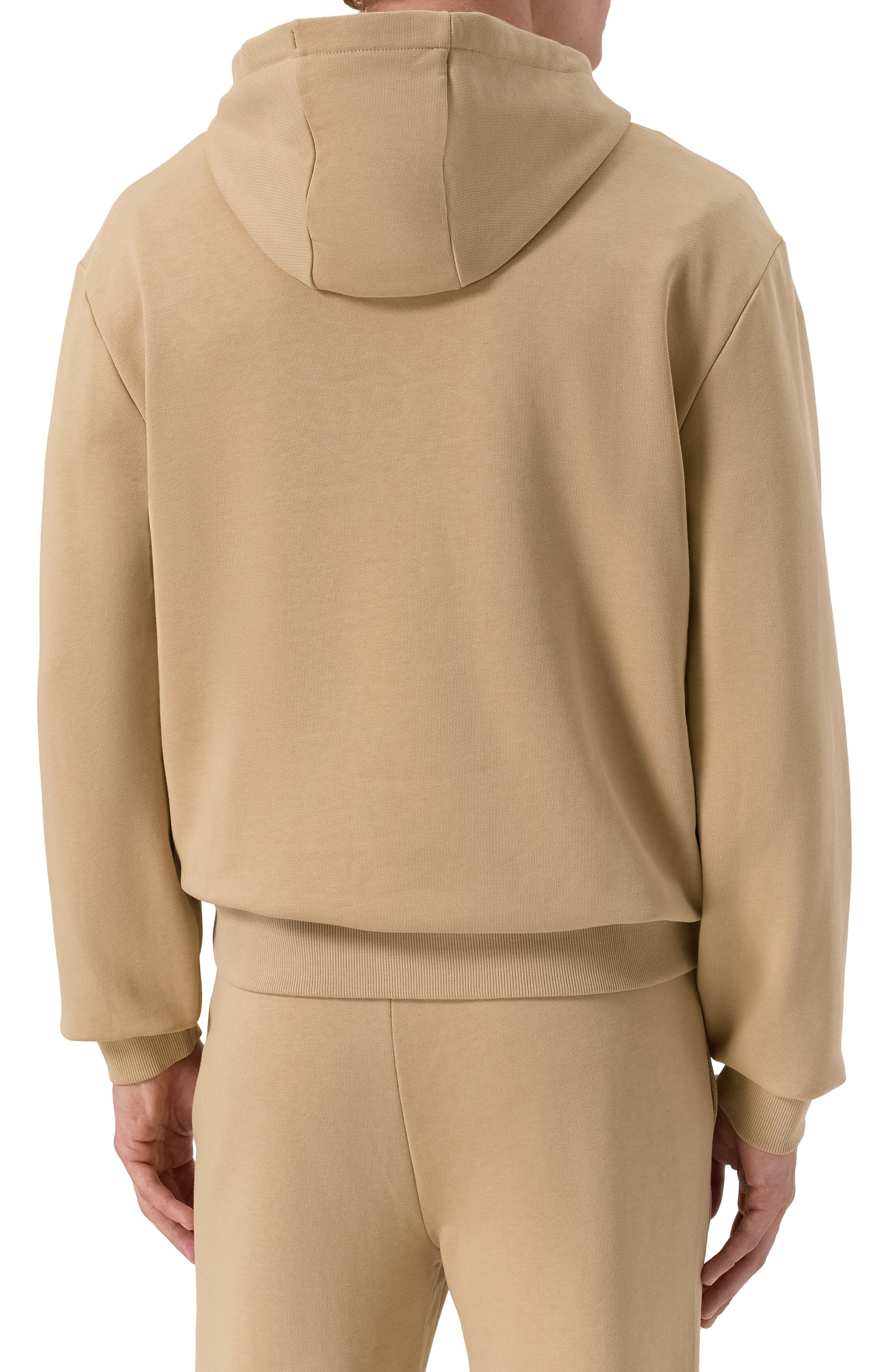 Хлопковый спортивный костюм HUGO бежевого цвета по цене 23950 руб., арт. 50492581, фото 3 Хлопковый спортивный костюм HUGO, арт. 50492581, фото 3