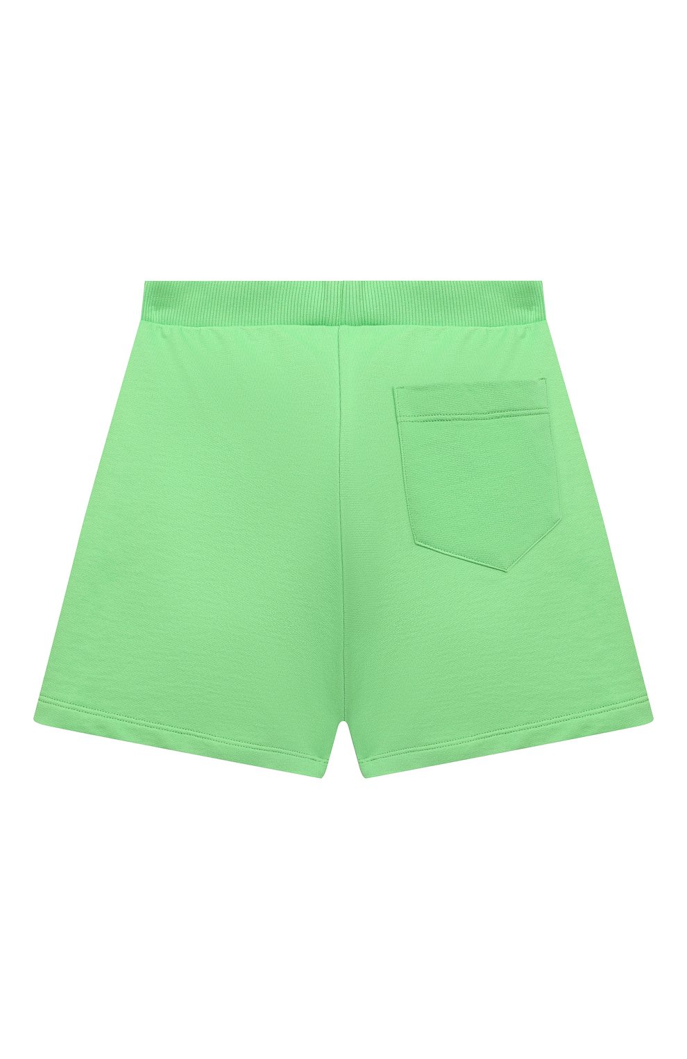 Хлопковые шорты VERSACE зеленого цвета по цене 23800 руб., арт. 1000221/1A00287/4A-6A, фото 2 Хлопковые шорты VERSACE, арт. 1000221/1A00287/4A-6A, фото 2