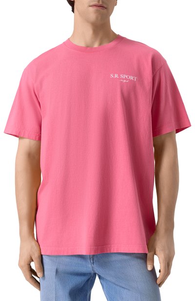 Хлопковая футболка SPORTY AND RICH, арт. T0043612201P139, фото 3