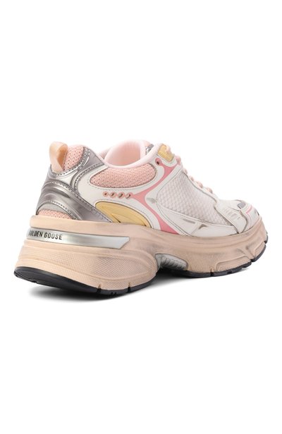 Комбинированные кроссовки lightstar GOLDEN GOOSE DELUXE BRAND, арт. GWF00724.F008751, фото 5