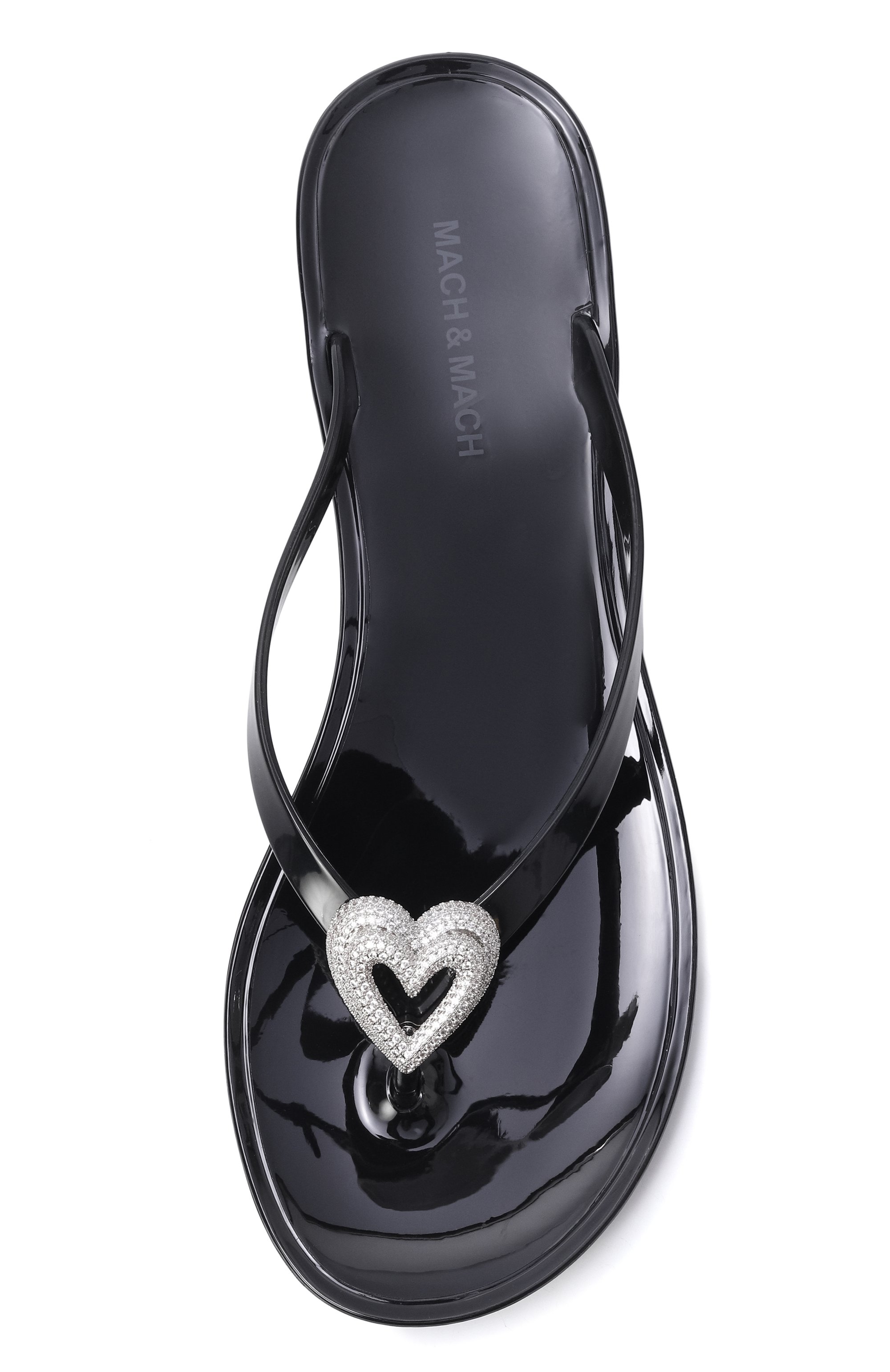 Шлепанцы MACH & MACH, арт. SS26S088805GUMBLK, фото 6