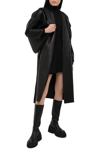 Кожаное пальто INES&MARECHAL, арт. GLAM0UR CUIR, фото 2