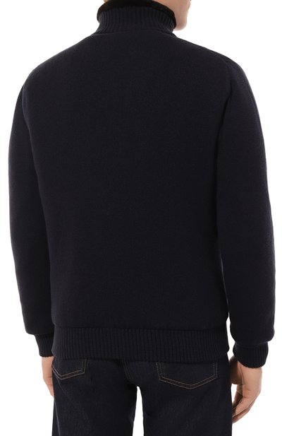 Кашемировый кардиган с подкладкой из бобра ANDREA CAMPAGNA, арт. WU22-9540C, фото 4