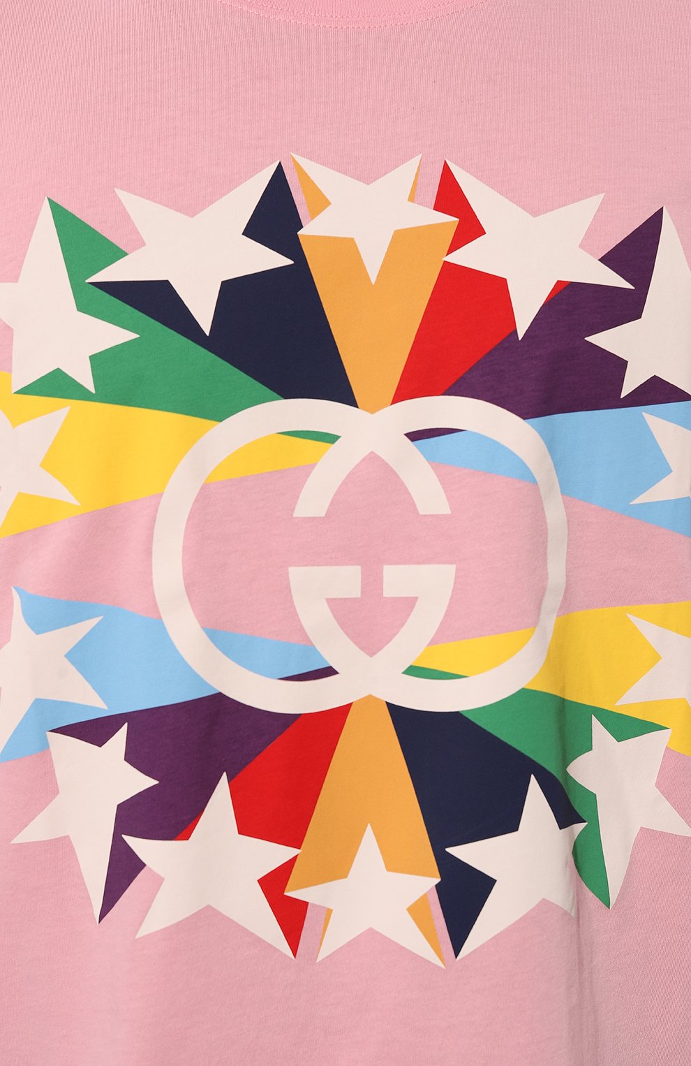 Хлопковая футболка GUCCI, арт. 548334 XJDNH, фото 5