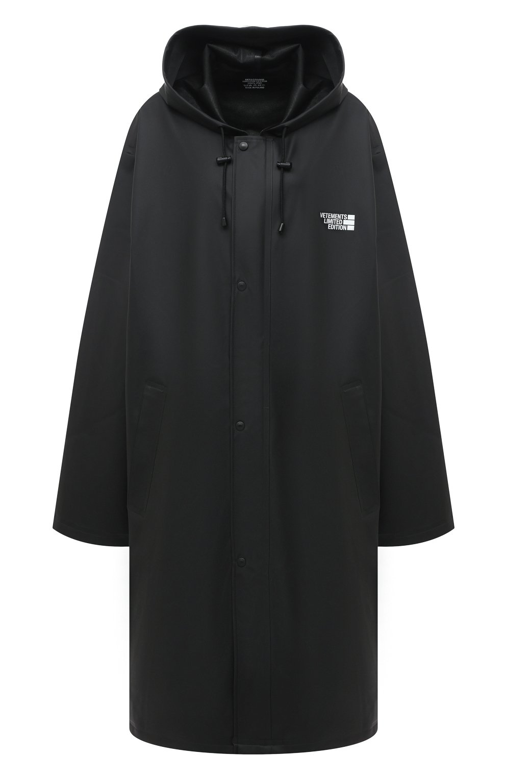 Плащ VETEMENTS, арт. UE51C0100B 1304/W, фото 1