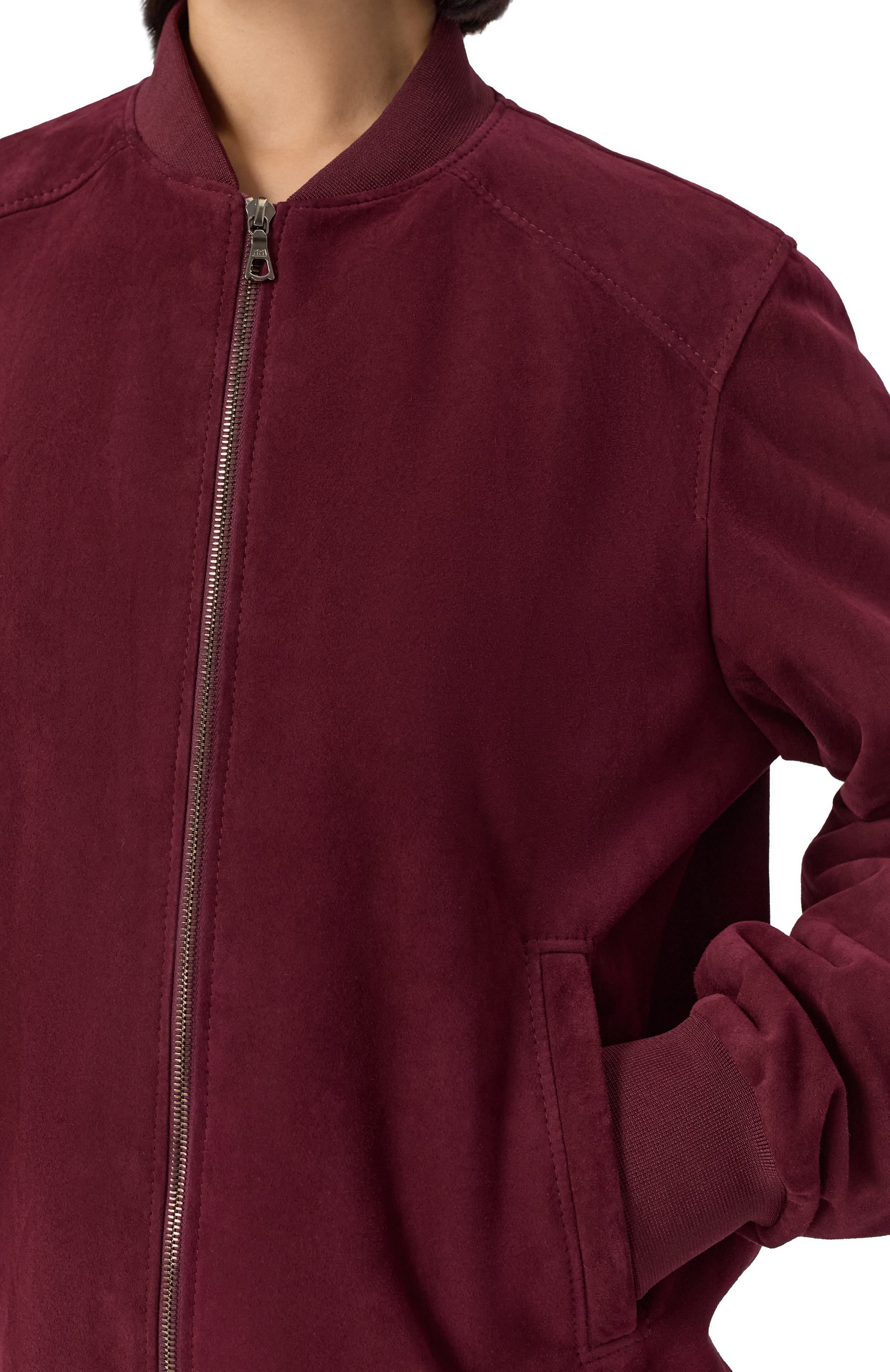 Замшевый бомбер MASLOV, арт. SMB01, фото 5