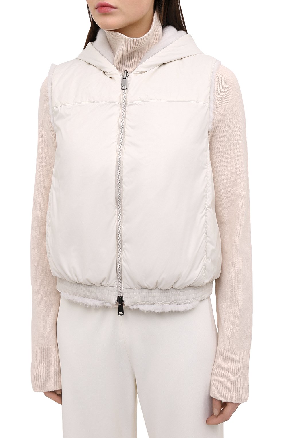 Двусторонний жилет BRUNELLO CUCINELLI, арт. M0PVI3080, фото 6