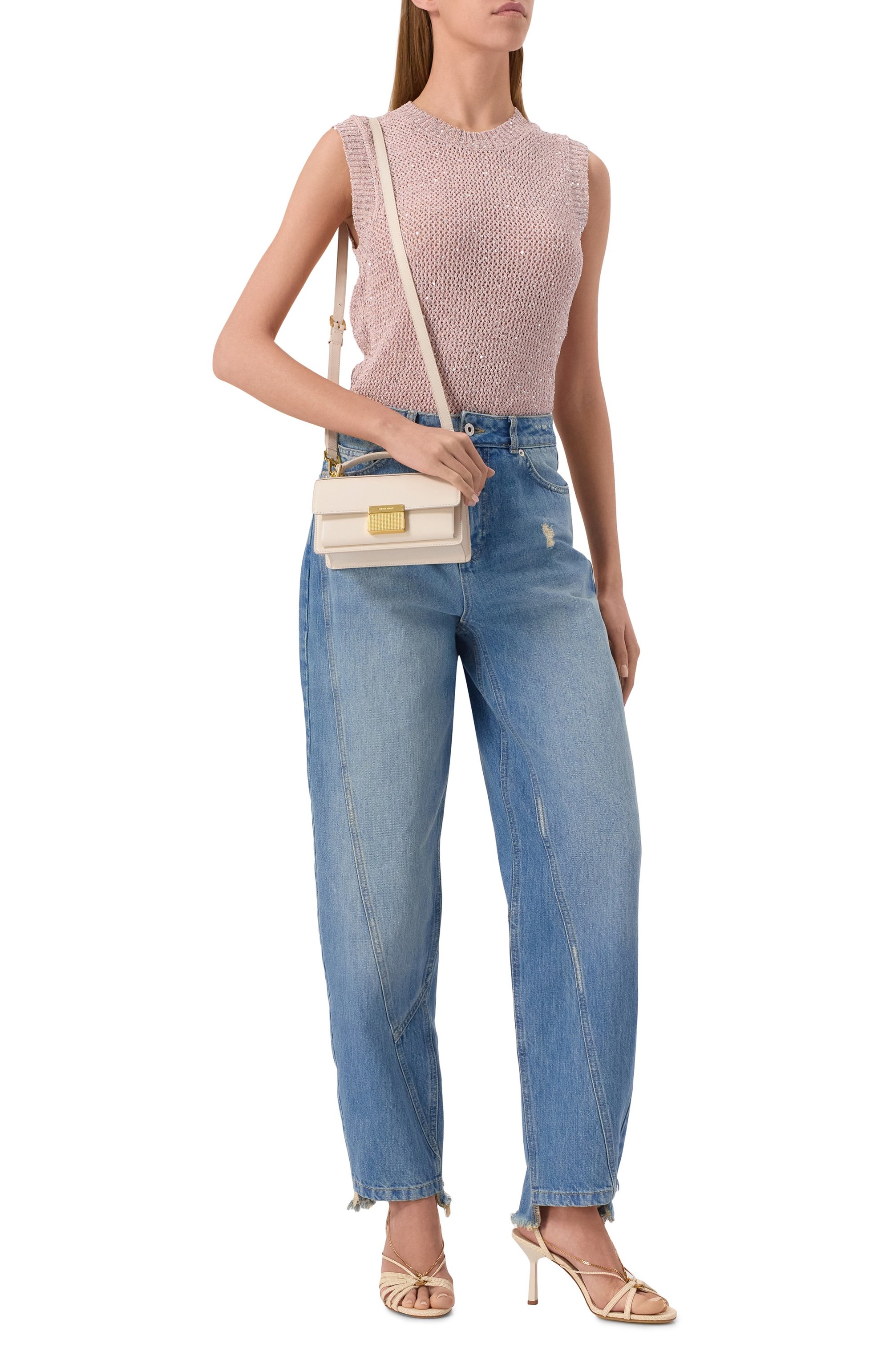 Сумка venezia small GOLDEN GOOSE DELUXE BRAND, арт. GWA00468.A000565, фото 7