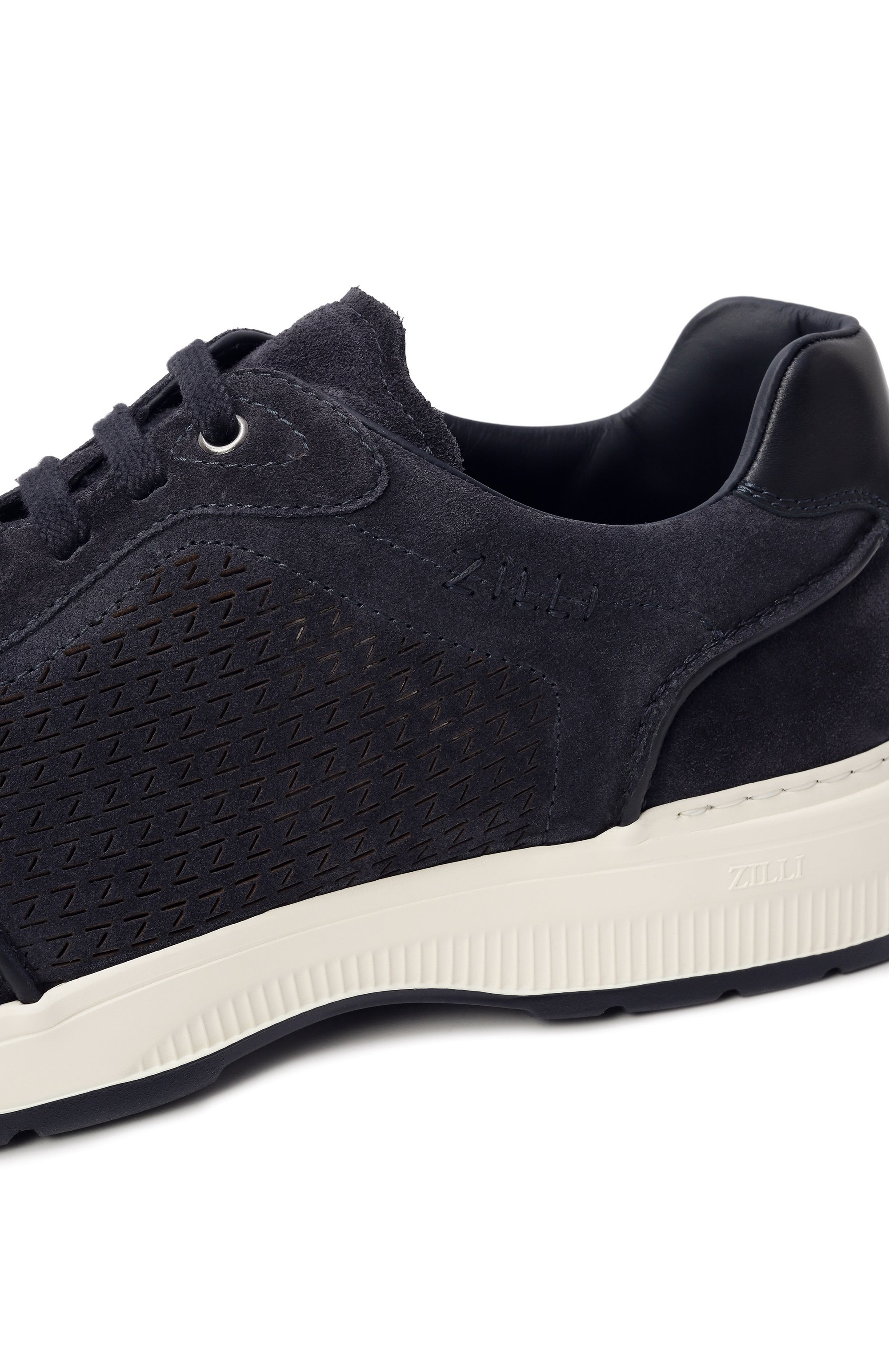 Замшевые кроссовки ZILLI, арт. H0199AM1194VZEV05, фото 7